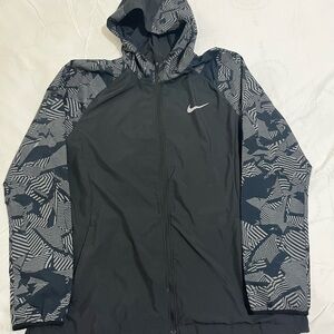 Nike Essential Flash Running Women's Patterned Windbreaker Size Large